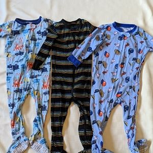 Boy 18 month footie pajamas